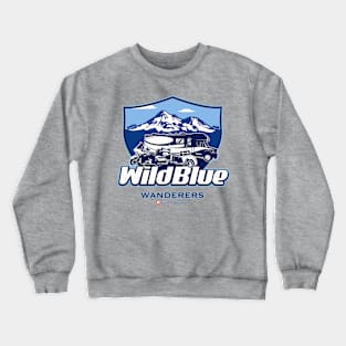 Wild Blue Wanderers Logo Crewneck Sweatshirt